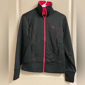 Black & Pink Pumas Sweater